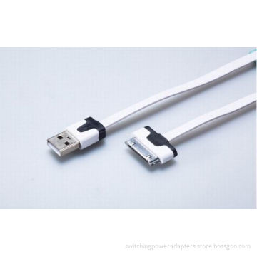 1m Apple Charger Cord , Tpe Usb Cable For Ipod Shuffle / Ipod Nano